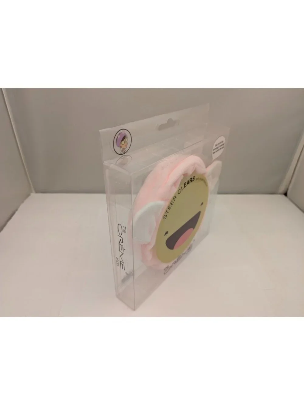 STEER CLEARS | A Soft Plush Headband by The Creme Shop | Pink | Item SEH701 NEW